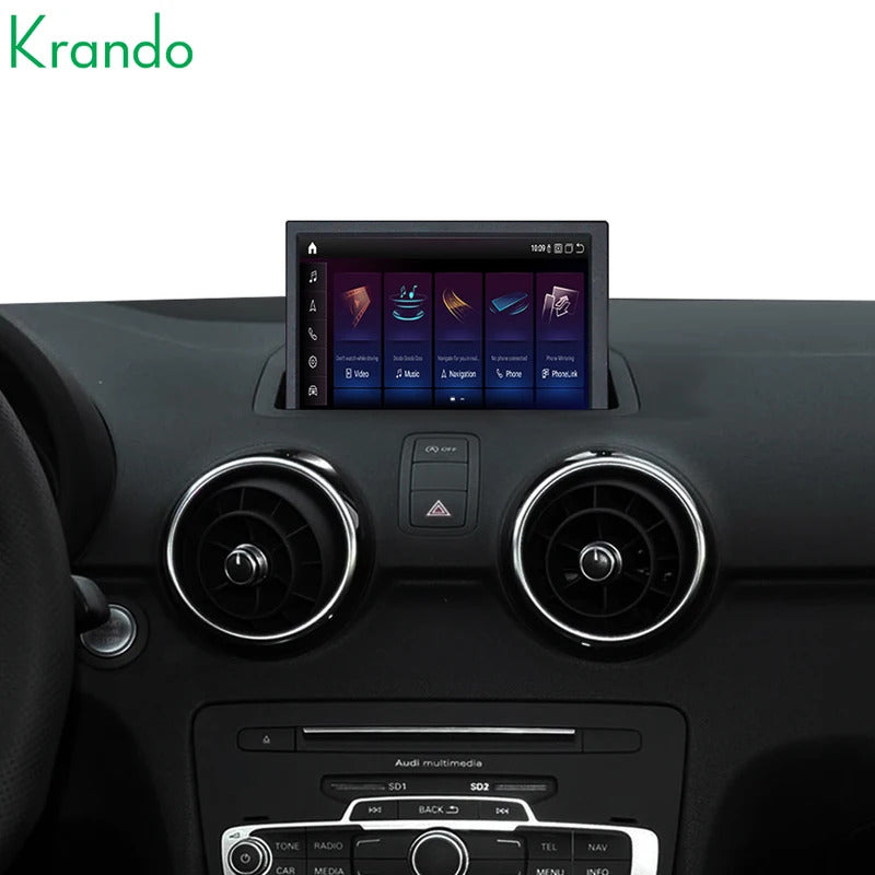 Krando 7 Inch Auto NBT System For AUDI A1 2010-2018 Stereo Multimedia Player GPS Navigation CarPlay