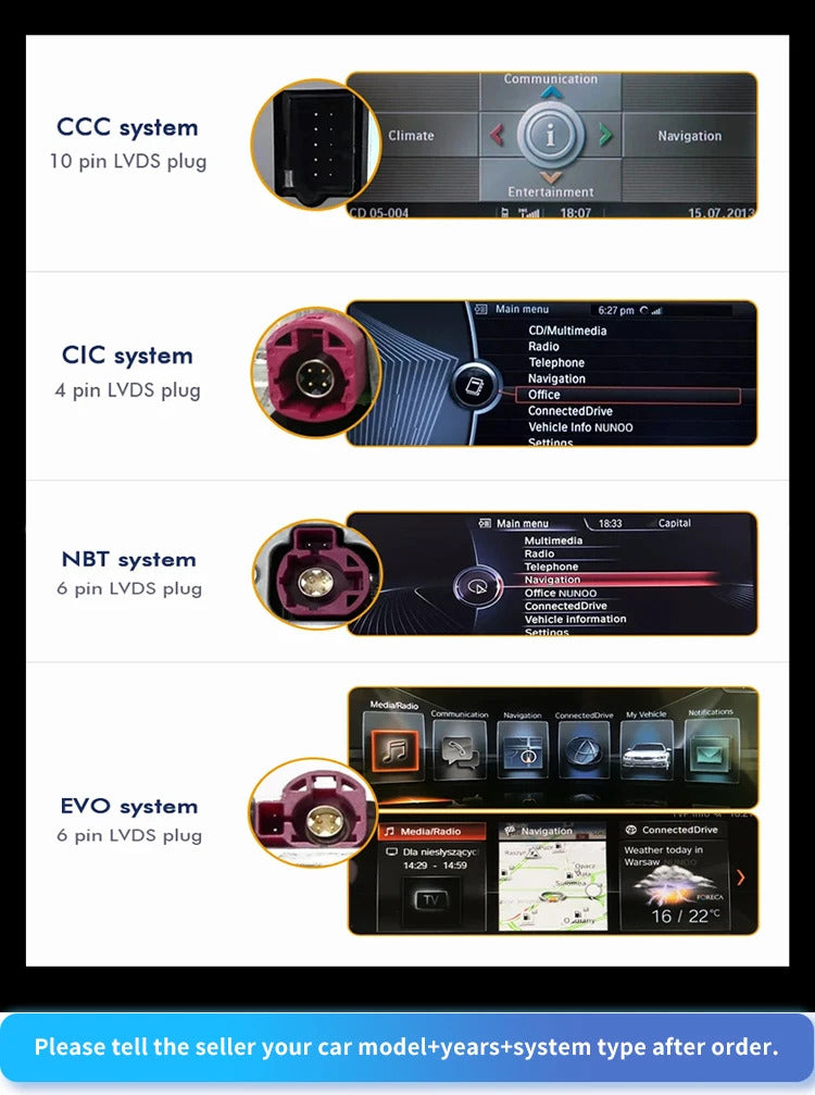 Krando 22'' Multimedia Video Android Auto GPS For BMW X5 F15 F85 X6 F16 X6M 2014-2018 Video Player Stereo Auto GPS Navigation