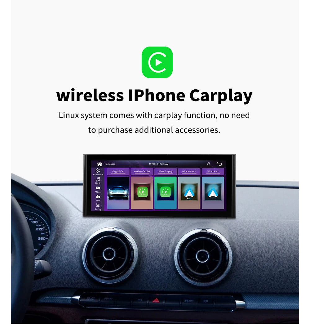 Krando 12.3 Inch DVD Multimedia Video Player Stereo For AUDI A3 2013-2020 GPS Stereo Screen LHD Auto WIFI