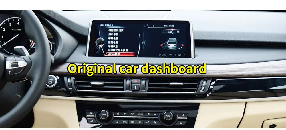 Krando 24.6'' Car Navigation for BMW X5 X6 F15 F16 2013 - 2017 Android Autoradio Screen Wireless Carplay Multimedia Head Unit