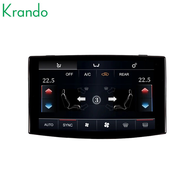 Krando 7'' Car Radio Auto GPS Carplay Android For AUDI A8 2003-2009 Car Multimedia GPS 4G autoradio