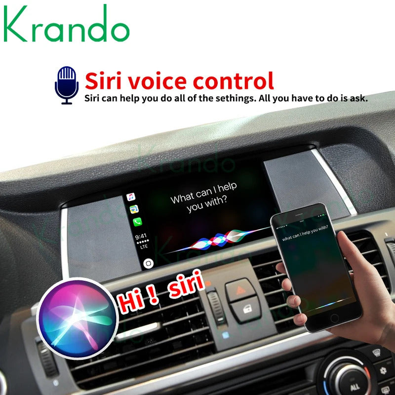 Krando 8.8'' Multimedia Video Android Auto GPS For BMW X3 F25 X4 F26 2011-2022 DVD Video Player Stereo Auto GPS Navigation