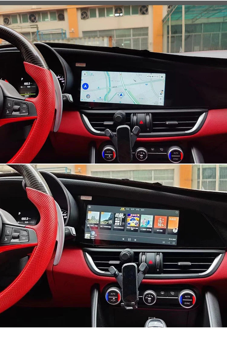 Krando 10.25" Android car navigation for Alfa Romeo Giulietta 2016-2024 car multimedia radio gps stereo wifi 4g carplay android auto