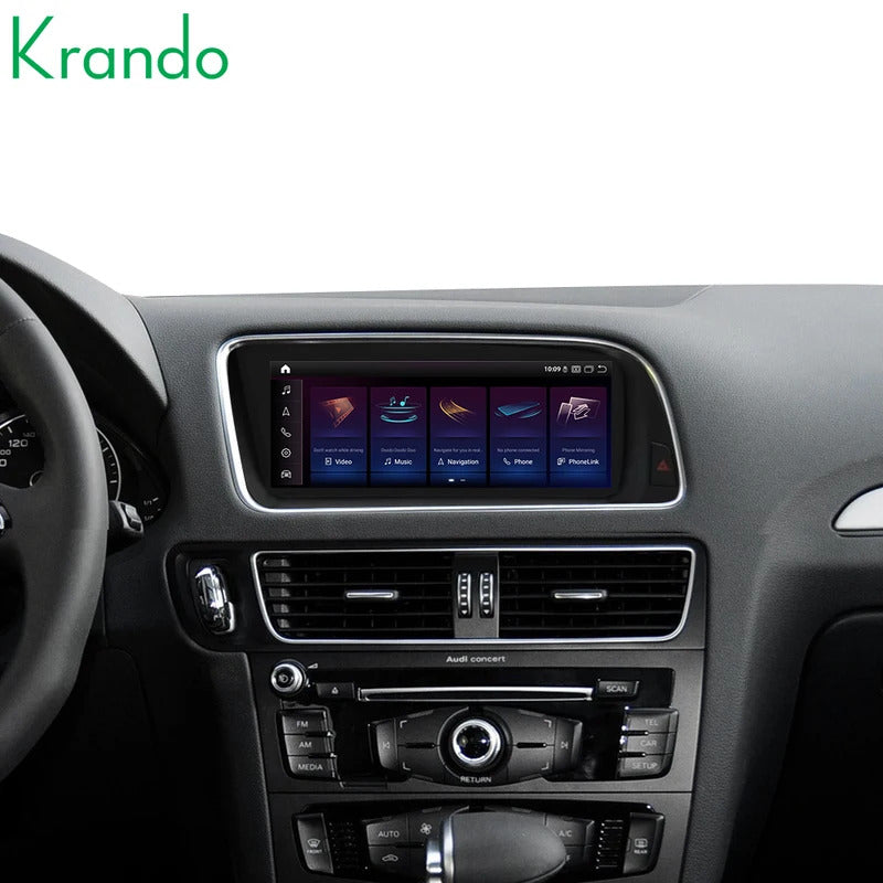 Krando 8.8'' Car Radio Auto GPS Carplay Android For AUDI Q5 2009-2017 Car Multimedia GPS 4G autoradio