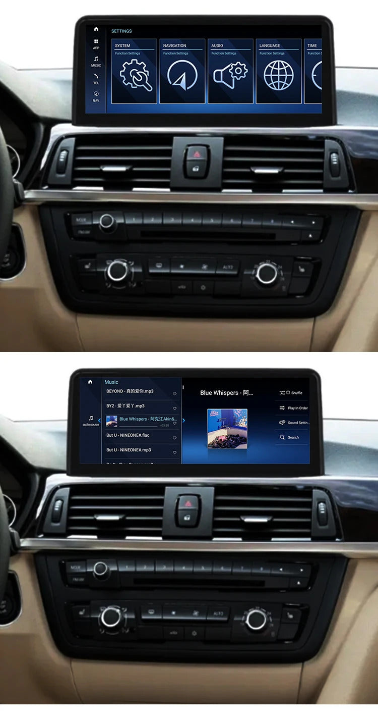 Krando 10.25 Inch Navigation NBT System For BMW 3/4 Series F30/F31/F32/F33/F34/F35/F36 Multimedia Player GPS Navigation CarPlay