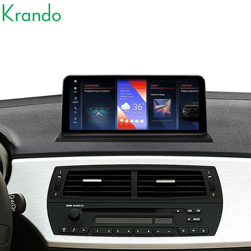 Krando 10.25 Inch Carplay Android Car Radio NBT For BMW Z4 E85 2004-2008 Multimedia Player GPS Navigation CarPlay HD Touch