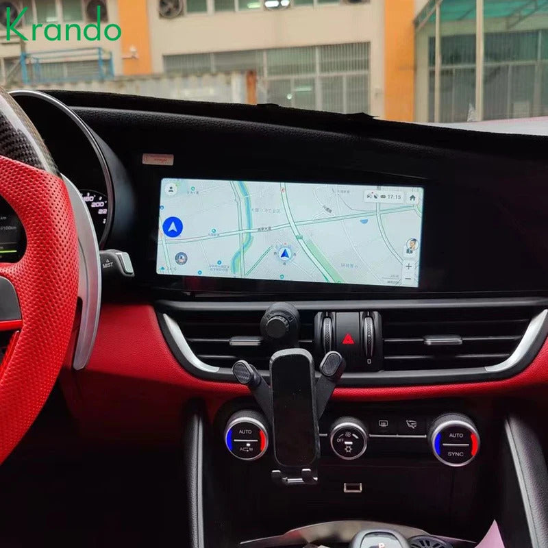 Krando 10.25" Android car navigation for Alfa Romeo Giulietta 2016-2024 car multimedia radio gps stereo wifi 4g carplay android auto