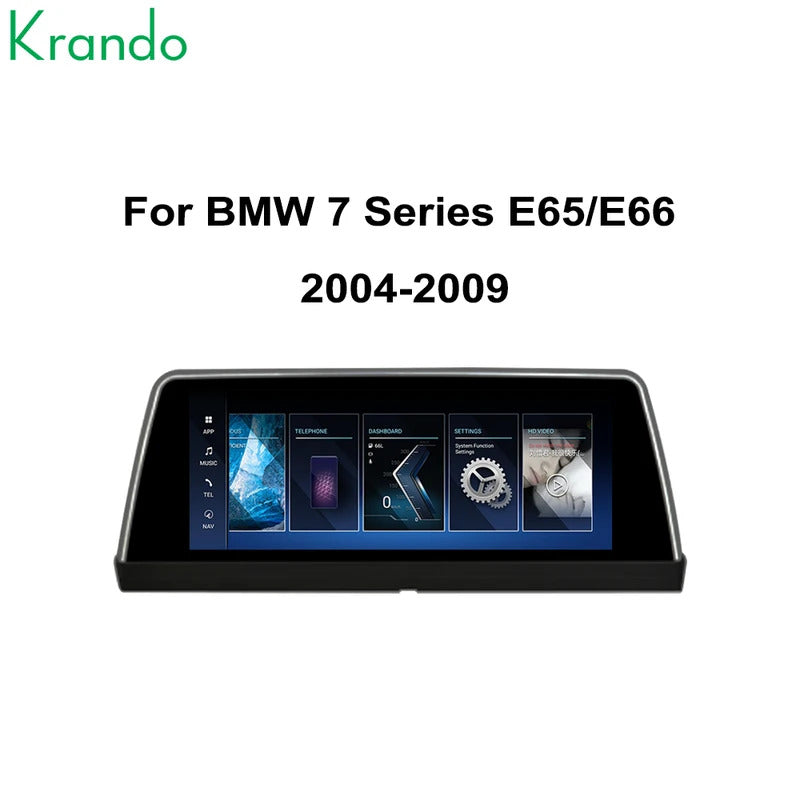 Krando 8.8'' GPS Android Auto NBT Car Radio For BMW 7 Series E65 / E66 2004-2009 Stereo Auto GPS Navigation