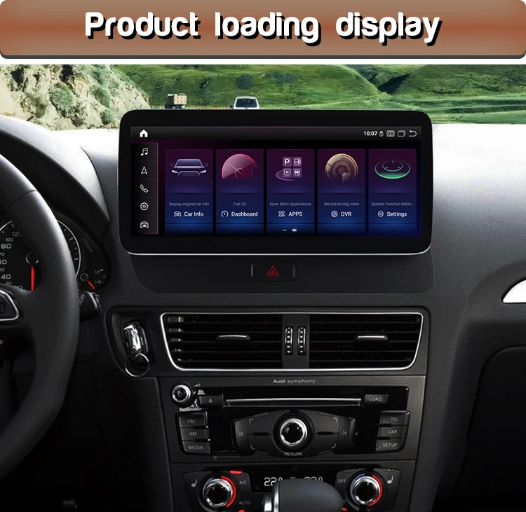 Krando 12.3 Inch Auto NBT System For AUDI Q5 2009-2017 Stereo Multimedia Player GPS Navigation CarPlay