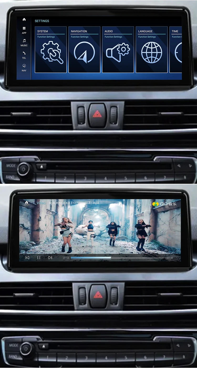 Krando 8.8'' Carplay Navigation Carplay HD Car Radio For BMW 2 Series F45 MPV DVD Video Player Stereo Auto GPS Navigation