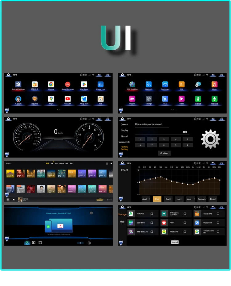 Krando 10.25" Android car navigation for Alfa Romeo Giulietta 2016-2024 car multimedia radio gps stereo wifi 4g carplay android auto