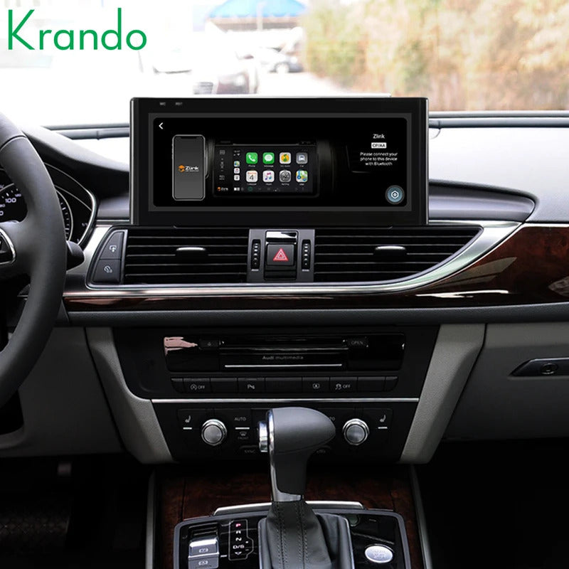 Krando 10.25 Inch Auto GPS Navigation Car Radio For AUDI A6/A6L/A7 2012-2018 Multimedia Player GPS Navigation CarPlay HD Touch