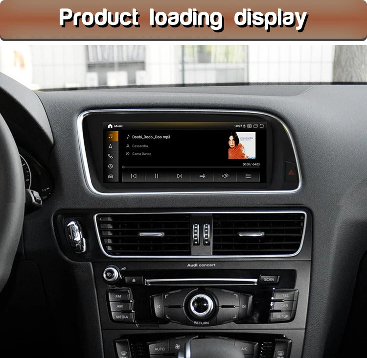 Krando 8.8'' Car Radio Auto GPS Carplay Android For AUDI Q5 2009-2017 Car Multimedia GPS 4G autoradio