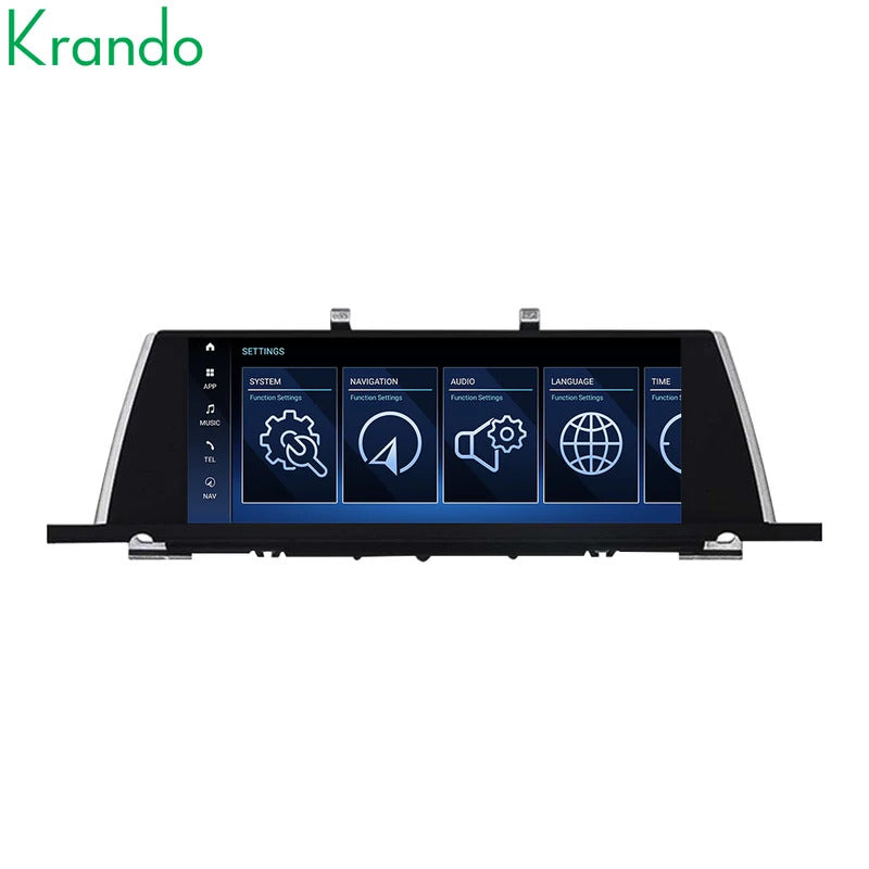 Krando 10.25'' Android Carplay Car Radio Car Multimedia for BMW 5 Series F07 GT 2011-2018 GPS Stereo Screen LHD