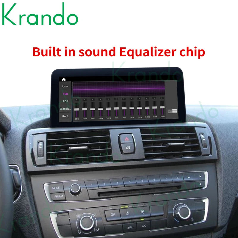 Krando 10.25'' Carplay Android DVD For BMW 1 Series F20/F21 2 Series F22/F23 Car Multimedia GPS 4G autoradio Player Stereo