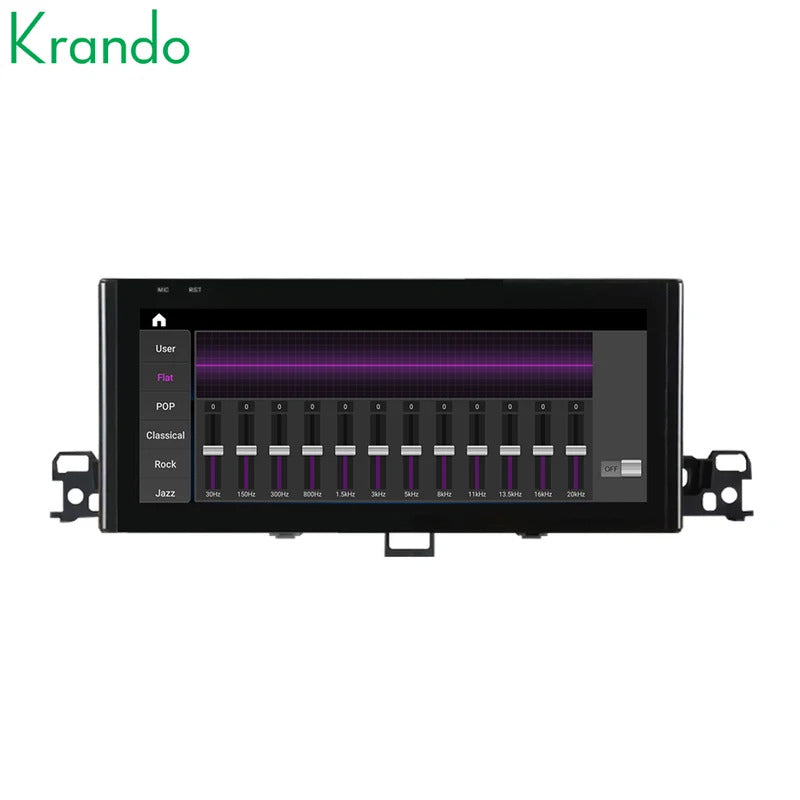 Krando 12.3 Inch DVD Auto NBT System For AUDI A4/A4L/A5 2017-2020 SNavigation CarPlay HD Touch Screen Head