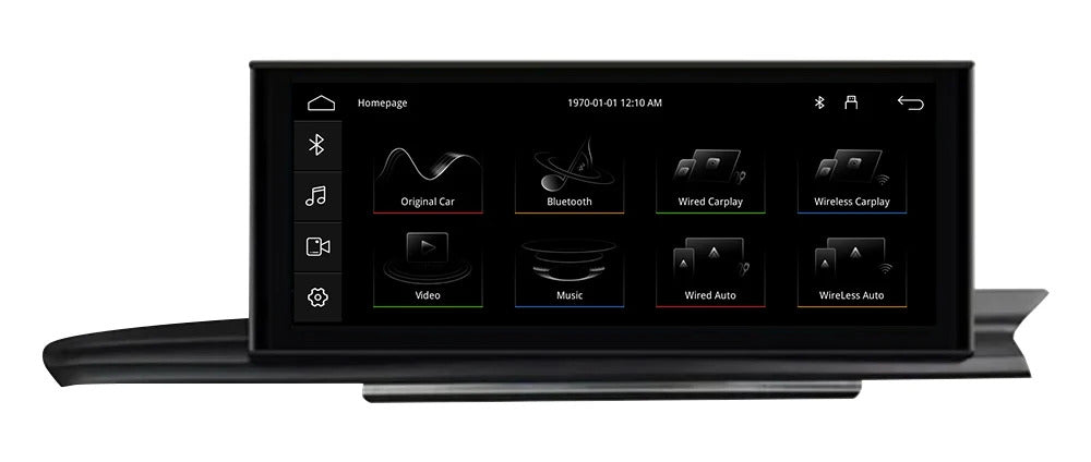 Krando 10.25 Inch DVD Auto Carplay Android Auto Radio For AUDI A6/A6L/A7 2012-2018 CarPlay HD Touch Screen Head