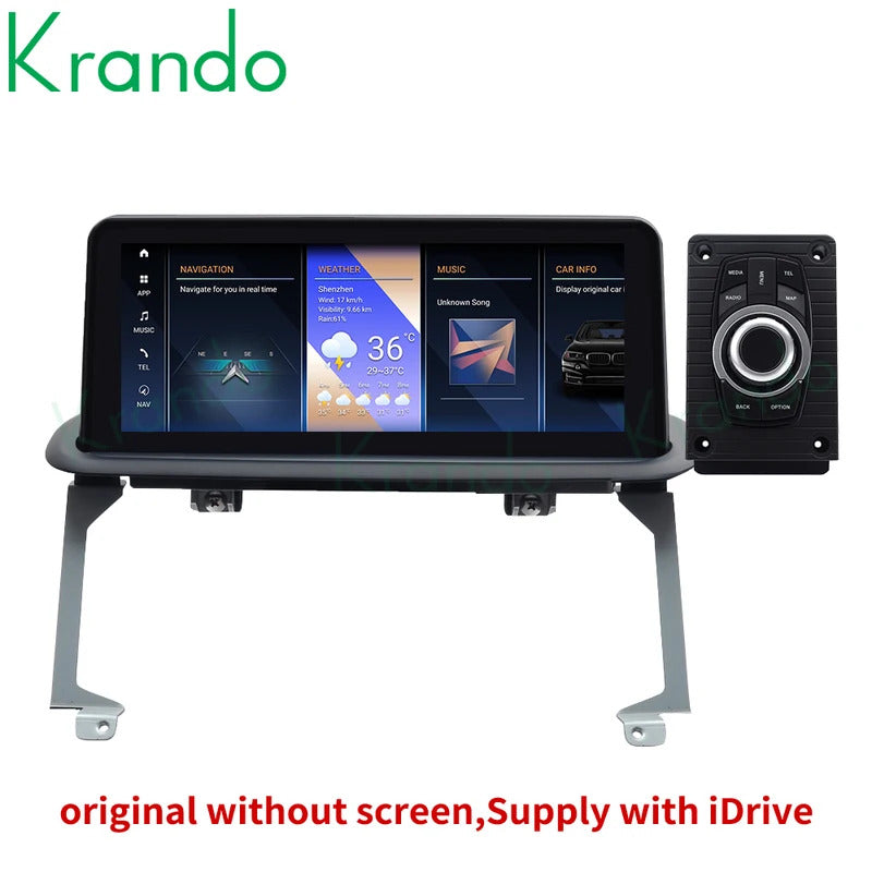 Krando 10.25'' Android Navigation Head Unit Wireless For BMW E53 X5 1998-2006 Player Stereo Carplay 5G