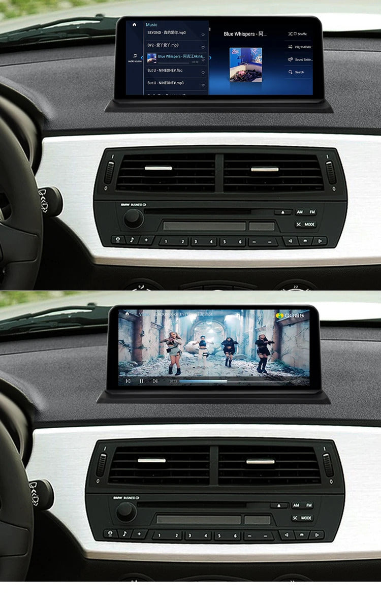 Krando 10.25 Inch Carplay Android Car Radio NBT For BMW Z4 E85 2004-2008 Multimedia Player GPS Navigation CarPlay HD Touch