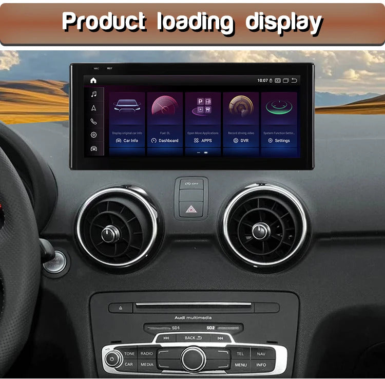 Krando 12.3 Inch Auto NBT System For AUDI A1 2010-2018 Stereo Multimedia Player GPS Navigation CarPlay HD Touch Screen Head