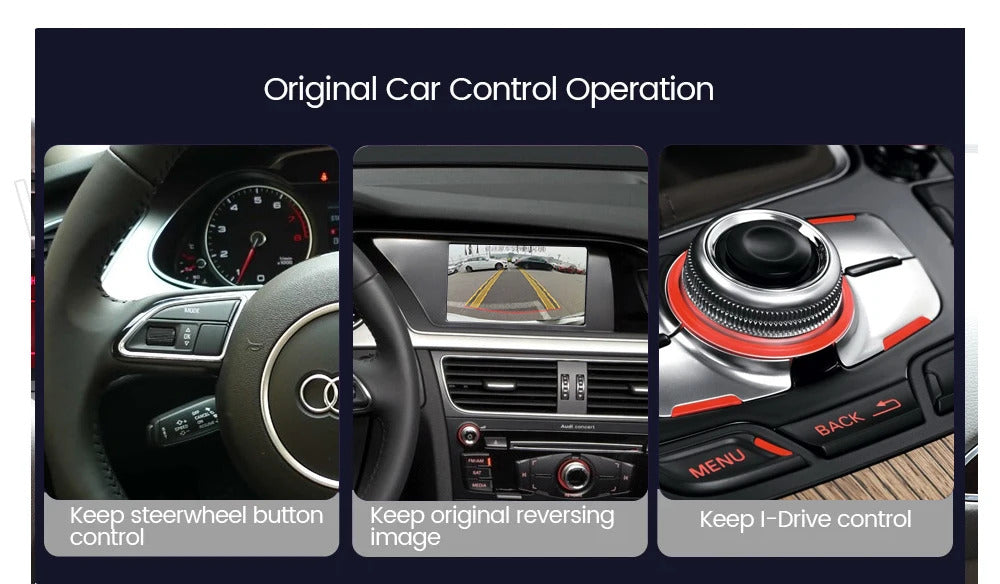 Krando 8.8 Inch Navigation Car Radio For AUDI A6 A6L 2005-2009 Car Multimedia Player Support Wireless Apple Carplay 4g Wireless