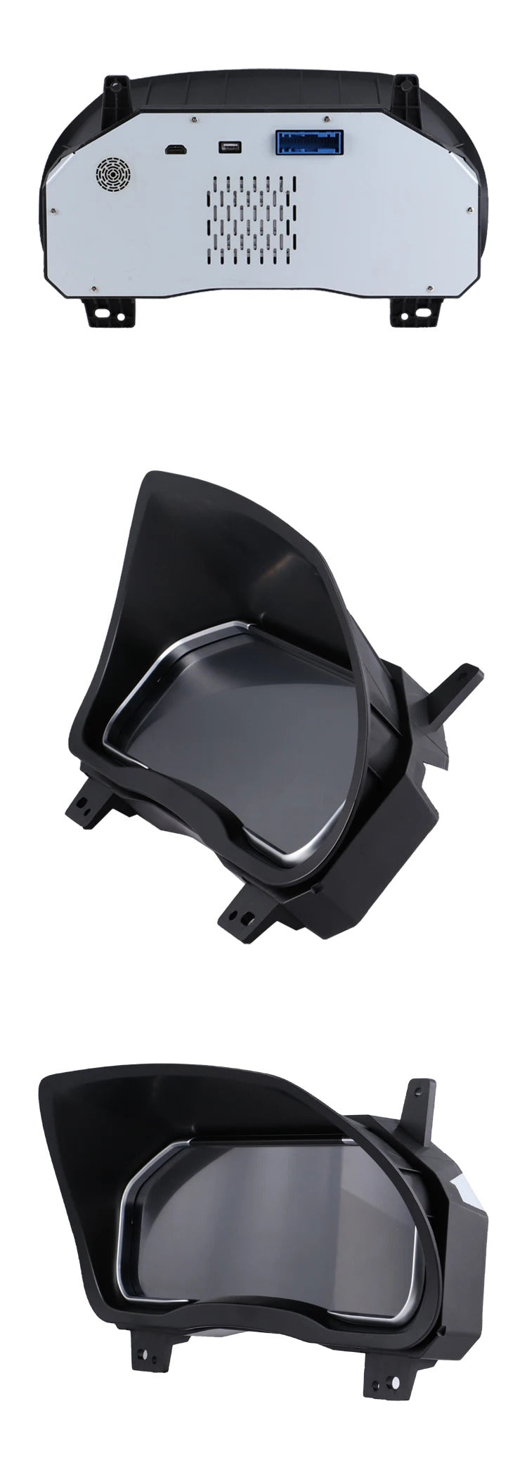 Krando 12.3'' Linux Upgrade Car Digital Cluster Instrument Cockpit for Chevrolet Silverado GMC Sierra 2013 - 2020 LCD Dashboard