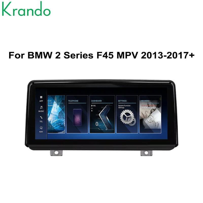 Krando 8.8'' Carplay Navigation Carplay HD Car Radio For BMW 2 Series F45 MPV DVD Video Player Stereo Auto GPS Navigation