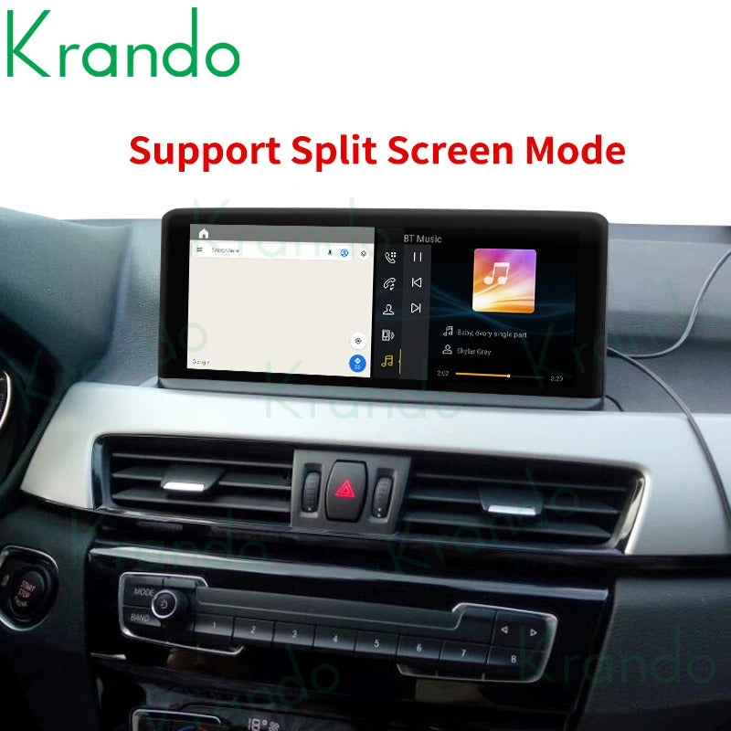Krando 10.25'' Android Auto GPS NBT System For BMW X1 F48 2016-2018 Video Player Stereo Auto GPS Navigation