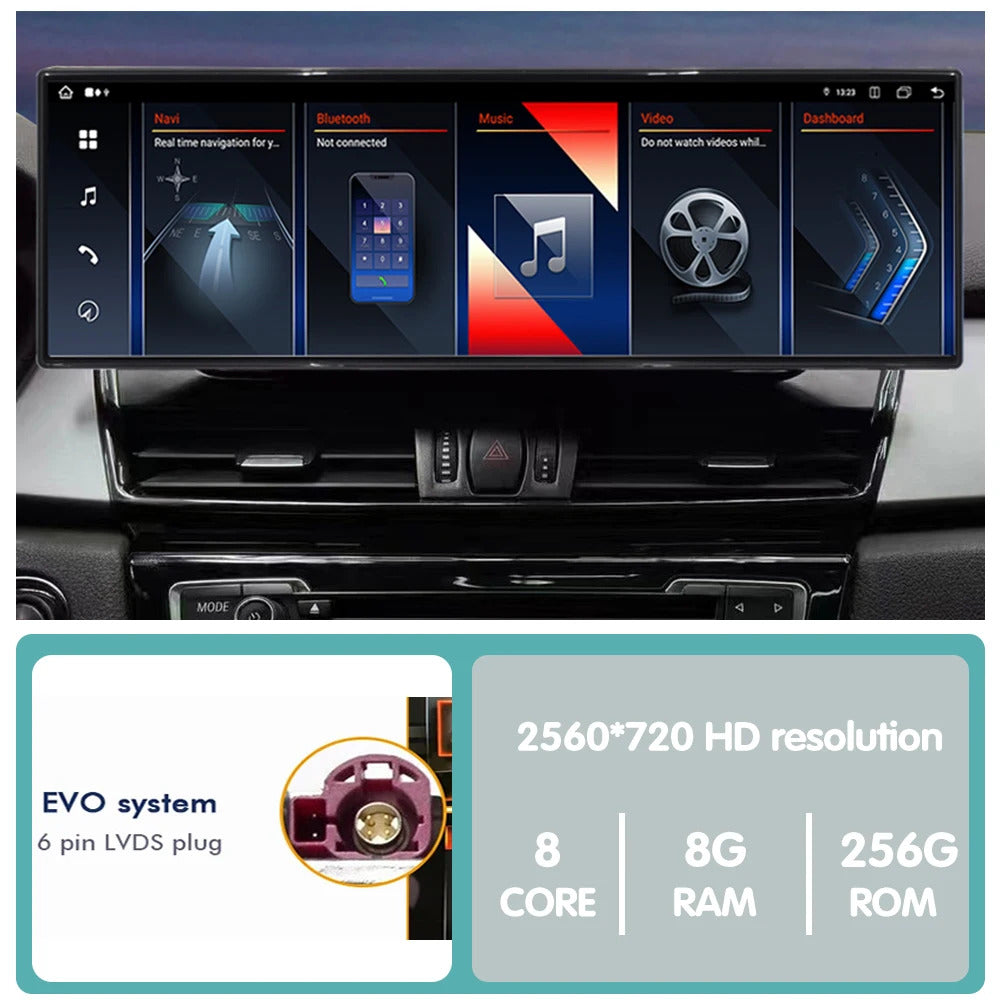 Krando 14.9 Inch Android Auto NBT System For BMW 2 Series F45 MPV 2013-2016 Stereo Multimedia Player GPS Navigation carplay