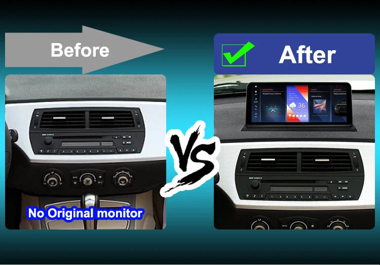 Krando 10.25 Inch Carplay Android Car Radio NBT For BMW Z4 E85 2004-2008 Multimedia Player GPS Navigation CarPlay HD Touch