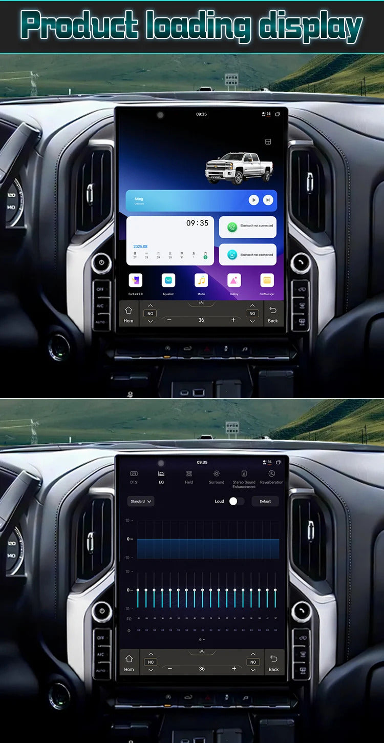 Krando 16.2 Inch DVD Auto Carplay Android Auto Radio For Chevrolet Silverado/GMC-Sierra 2019-2024 CarPlay HD Touch Screen Head