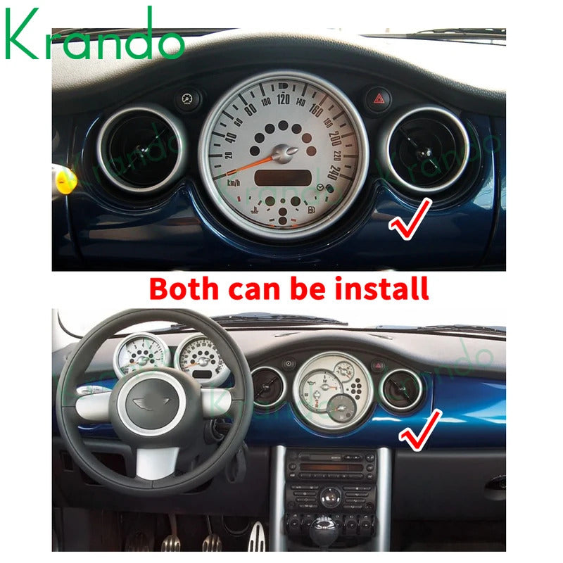 Krando 7 Inch Android Multimedia For BMW Mini Cooper R50 R52 R53 2000-2007 Auto Radio Stereo Head Unit GPS Navigation