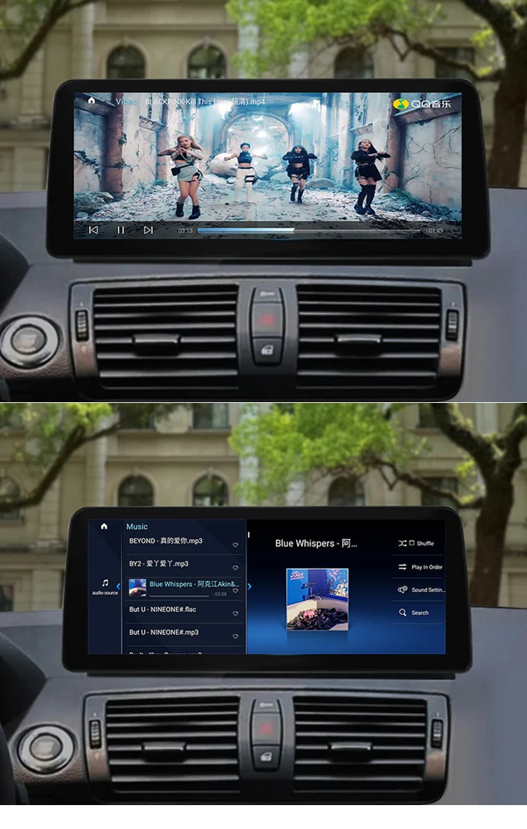 Krando 12.3 Inch Car Radio Carplay For BMW 1 seires E87/E81/E88 Stereo Multimedia Player GPS Navigation CarPlay HD Touch