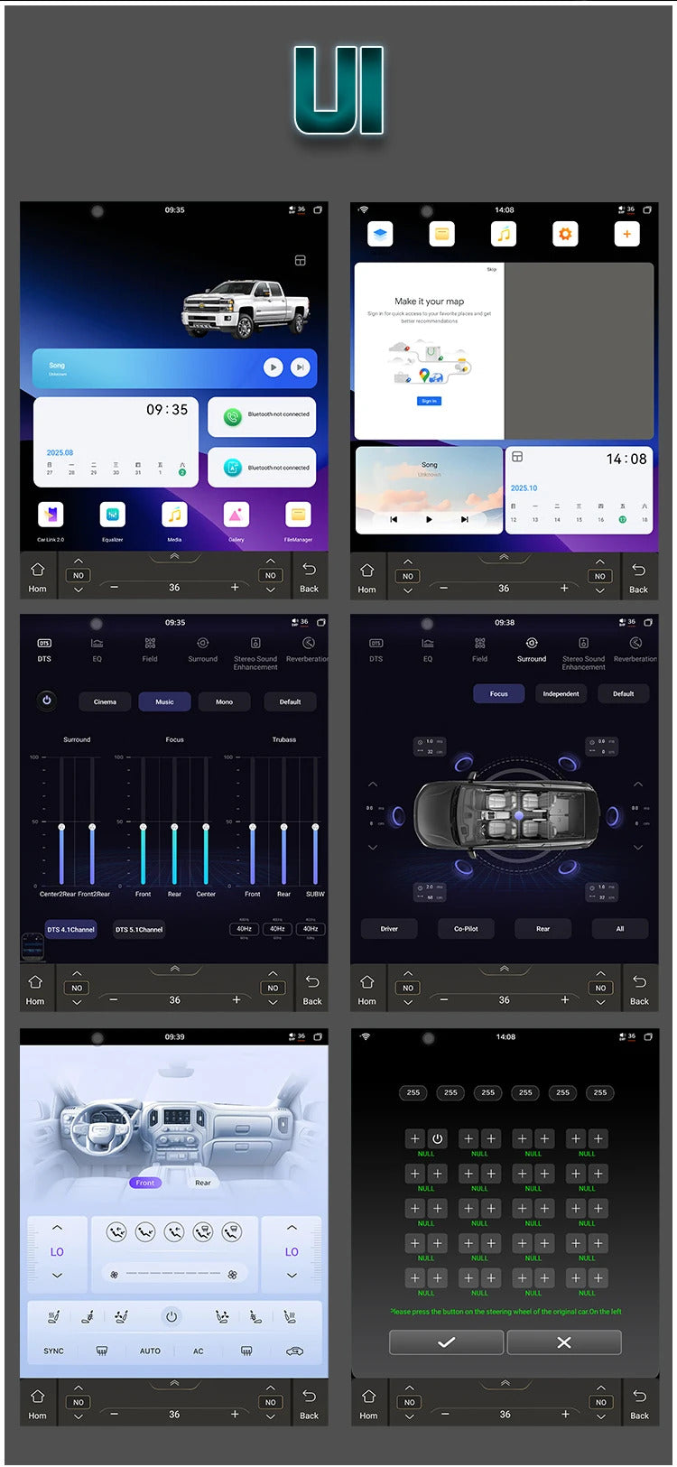 Krando 16.2 Inch DVD Auto Carplay Android Auto Radio For Chevrolet Silverado/GMC-Sierra 2019-2024 CarPlay HD Touch Screen Head