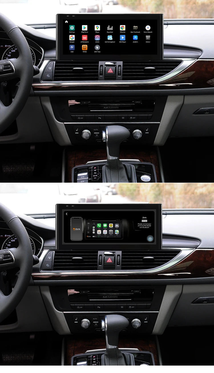 Krando 10.25 Inch Auto GPS Navigation Car Radio For AUDI A6/A6L/A7 2012-2018 Multimedia Player GPS Navigation CarPlay HD Touch