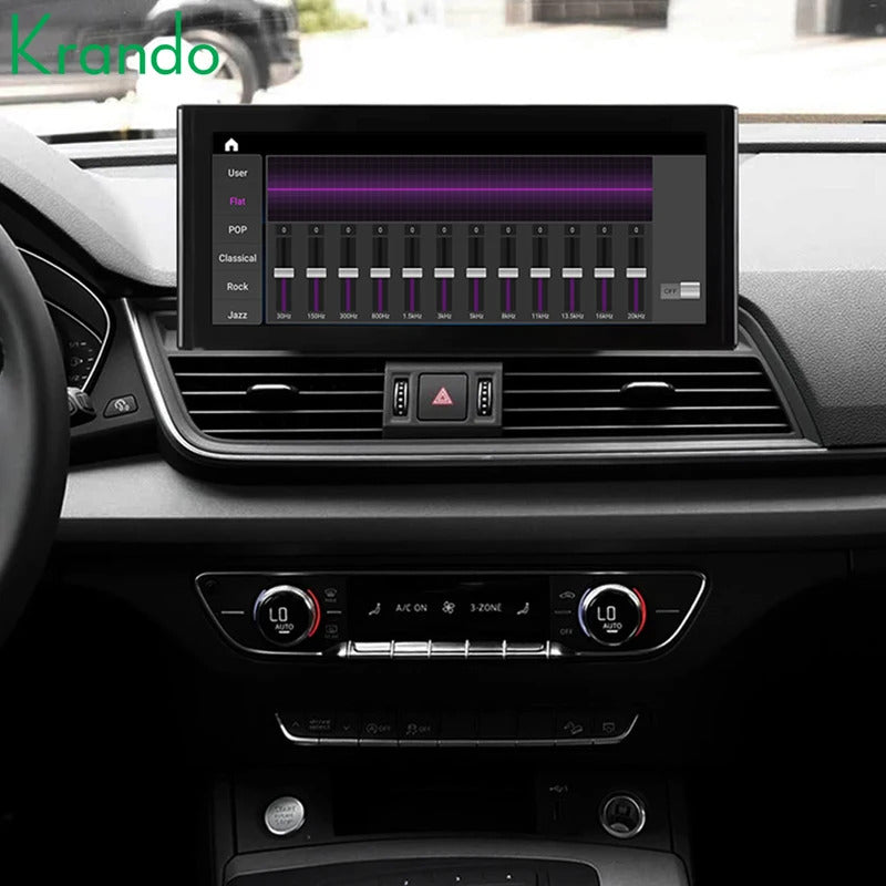 Krando 10.25'' Car Radio Auto NBT System For AUDI Q5/Q5L2018-2020 Wireless CarPlay Android display GPS Head Unit