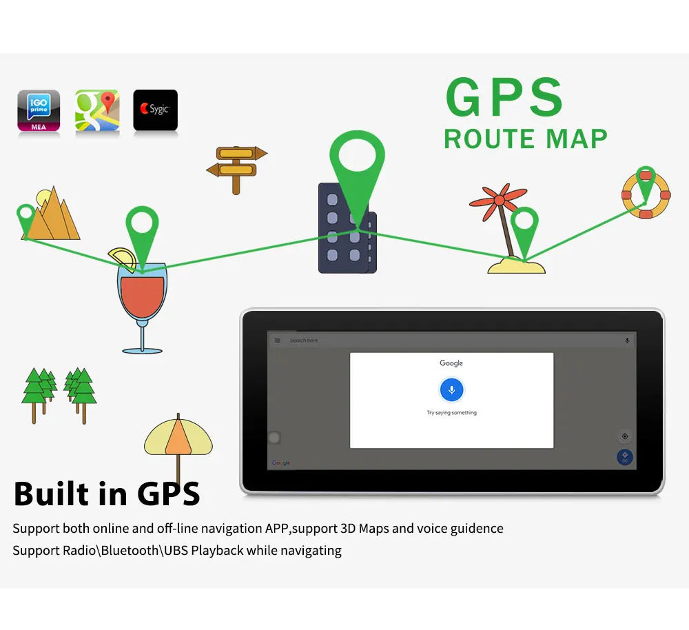 Krando 10.25 Inch Car Radio Android For AUDI Q2/Q2L 2018-2020 Stereo Multimedia Player GPS Navigation CarPlay Screen Head