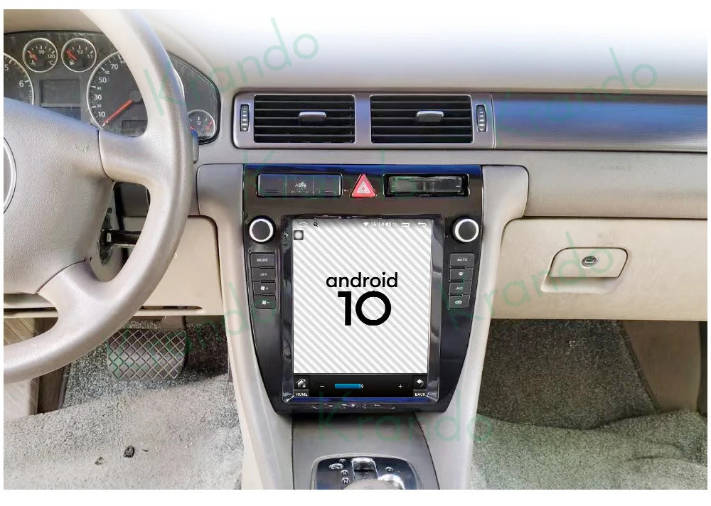 Krando 9.7 Inch Navigation Car Radio Android Auto NBT For Audi A6 1997-2003 Apple Carplay 4g Wireless Touch Screen Head Unit