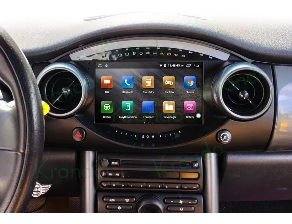 Krando 7 Inch Android  Multimedia For BMW Mini Cooper R50 R52 R53 2000-2007 Auto Radio Stereo Head Unit GPS Navigation