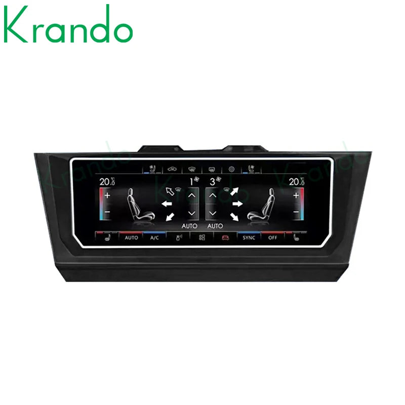 Krando Digital AC Control Panel For VW GOLF 7 Passat B8 Tiguan MK2 2013 - 2022 Air Conditioner Climate touch Screen