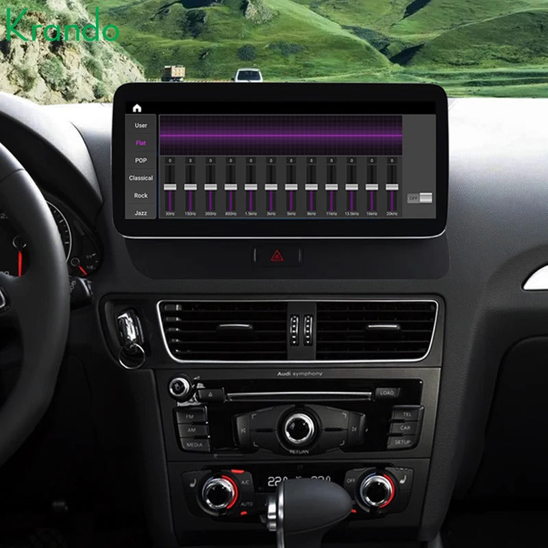 Krando 12.3 Inch  Auto NBT System For AUDI Q5 2009-2017 Stereo Multimedia Player GPS Navigation CarPlay
