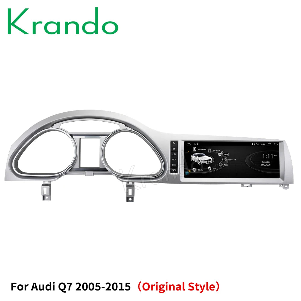 Krando 10.25'' Android Car Multimedia Autoradio for Audi Q7 2005-2015 Navigation radio GPS navigation system OEM Factory Style with carplay android auto 4g sim