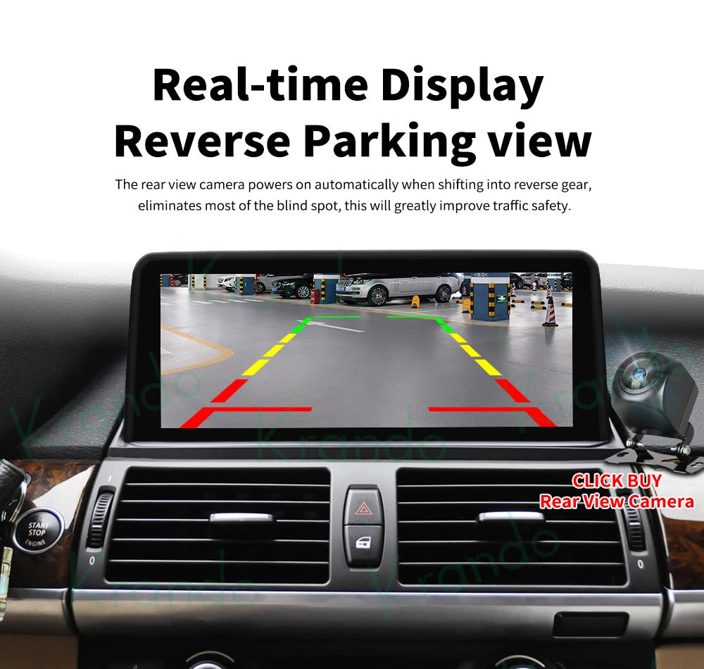 Krando 10.25''  Android Navigation Head Unit Wireless For BMW E53 X5 1998-2006 Player Stereo Carplay 5G