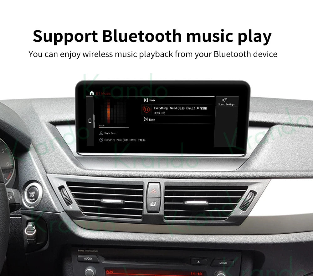 Krando 10.25'' Android Auto GPS NBT System For BMW X1 F48 2016-2018 Video Player Stereo Auto GPS Navigation
