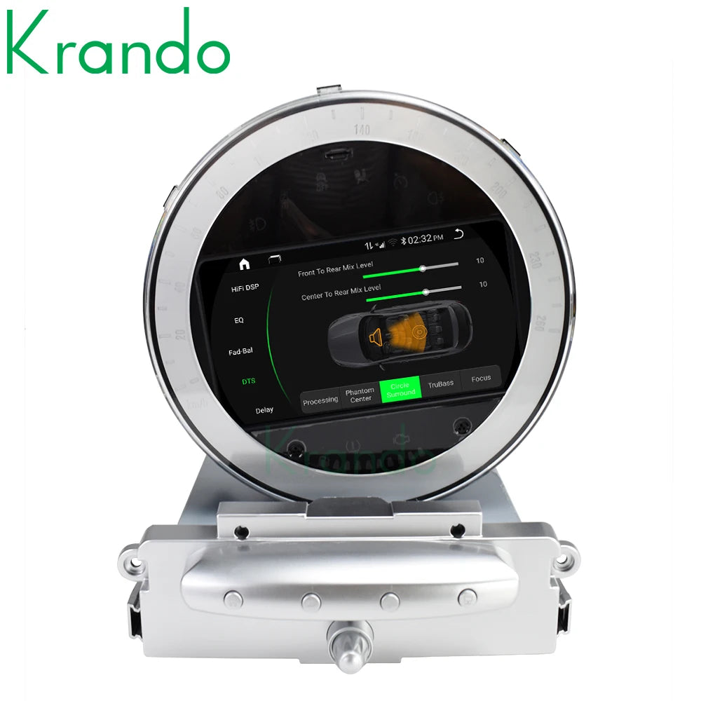 Krando 7" Android car radio gps stsereo For BMW Mini Cooper R56 R60 2007 - 2015 head unit navigation multimedia sytem carplay android auto