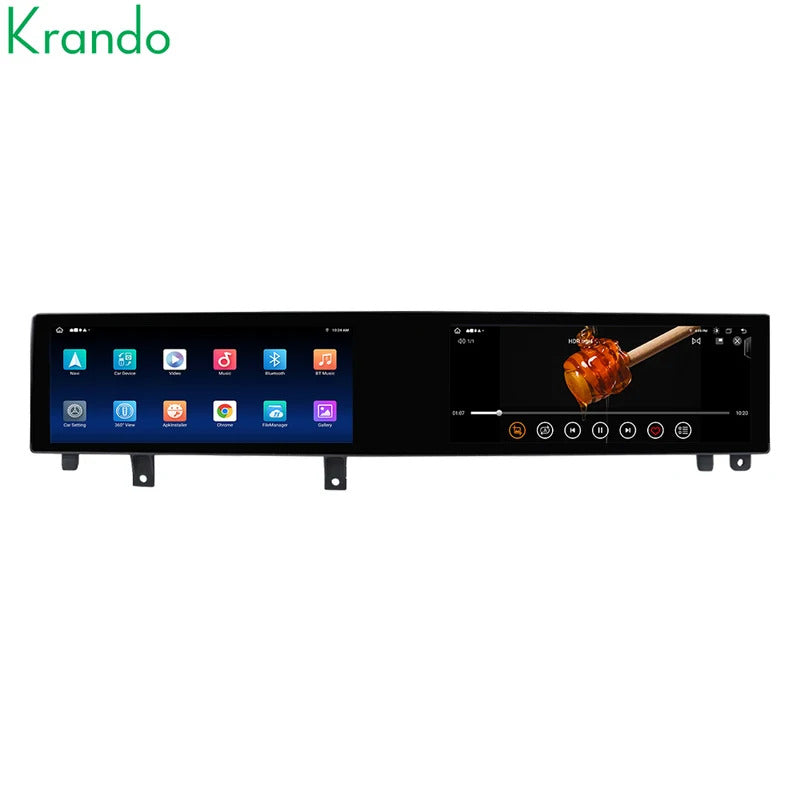 Krando 22'' Multimedia Video Android Auto GPS For BMW X5 F15 F85 X6 F16 X6M 2014-2018 Video Player Stereo Auto GPS Navigation