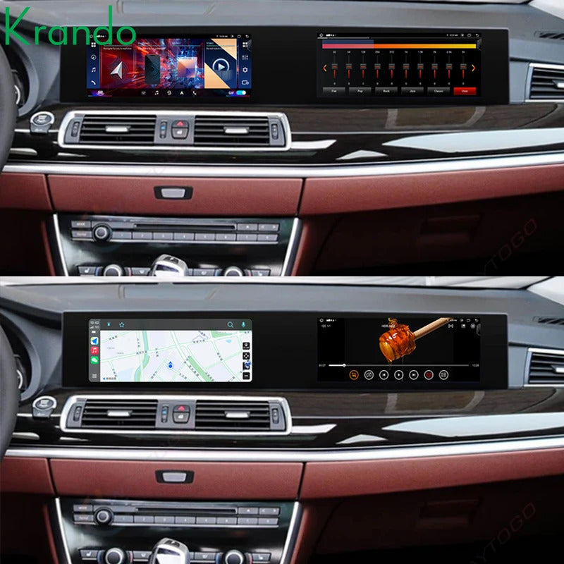 Krando 22 Inch Carplay Android NBT System For BMW 5 Series F07 GT 2011-2018 Stereo Multimedia Player GPS Navigation CarPlay