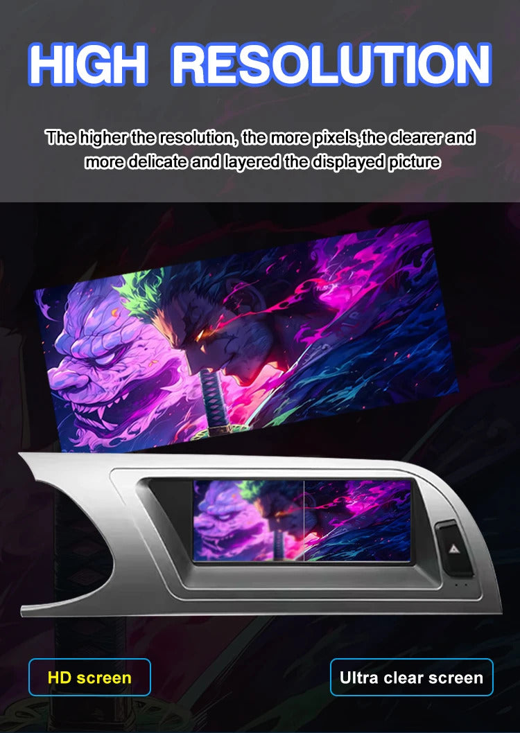 Krando 8.8 Inch Auto NBT Android System For AUDI A4/A4L 2004-2012 GPS Navigation CarPlay HD Touch Screen Head