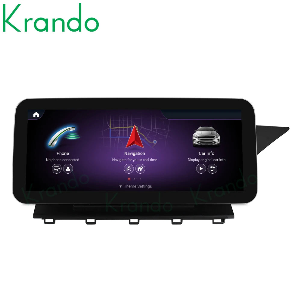 Krando 10.25'' car radio gps For Mercedes Benz GLK X204 2008 - 2015 android head unit stereo navigation multimedia system carplay android auto