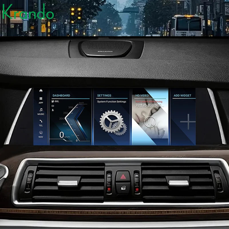 Krando 10.25'' Android Carplay Car Radio Car Multimedia for BMW 5 Series F07 GT 2011-2018 GPS Stereo Screen LHD